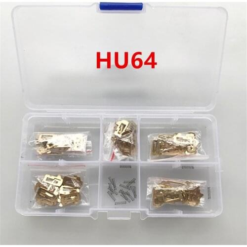 100Pcs/lot For HU64 Car Lock Repair Accessories Car Lock Reed Lock Plate For Mercedes Benz M452