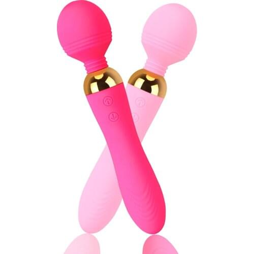 18 Speeds Female Masturbator Powerful G Spot Vibrator AV Magic Wand Body Massager Clitoris Nipple Stimulator