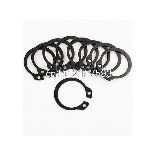 9 Pcs 18mm x 21mm External Retaining Circlip Retain Snap Ring Fastener