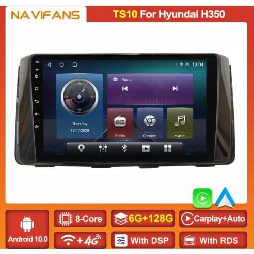 Android 11 DSP Car Multimedia Player For Hyundai H350 2016 Radio Stereo Receiver GPS Navigation IPS Touch Screen Carplay Auto FM