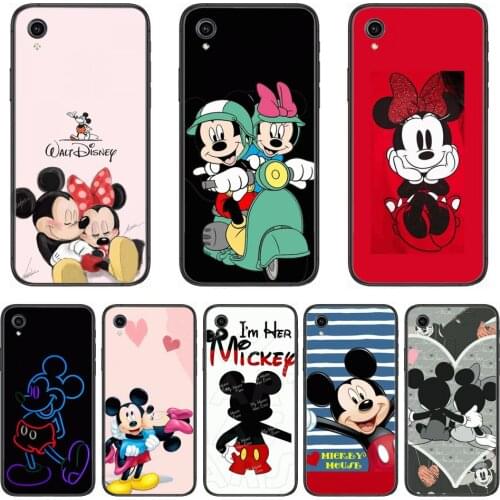 Mickey Style Phone Cases Cover For VIVO X50 30 Y97 91 93 85 83 81 79 73 V 17 15 9 S7 U3X Black Covers