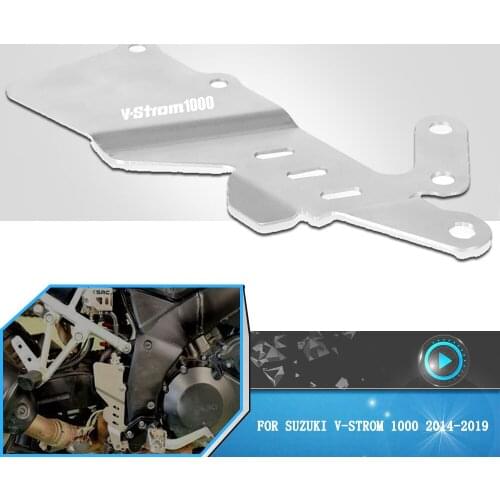 For SUZUKI V-STROM 1000 VSTROM1000 2014-2019 2018 2017 Motorcycle Rear Heel Brake Reservoir Pump Protector Guard Accessories