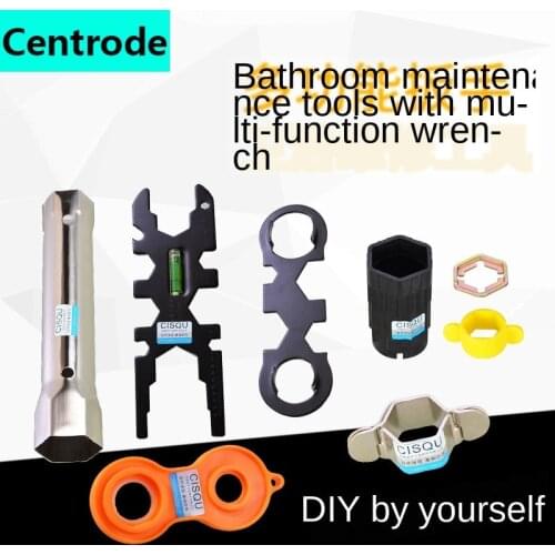 Sewer wrench faucet multifunctional sleeve repair tool toilet bubbler inlet pipe installation accessories