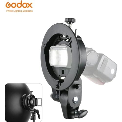 Godox S-Type Bracket Bowens S Mount Holder for Speedlite Flash Snoot Softbox Beauty Dish Honeycomb Reflector Umbrella Photo