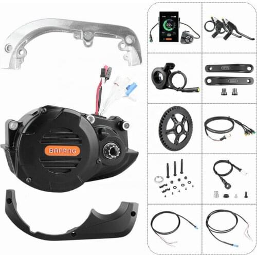 Hot sale original bafang 1000w torque sensor bafang G510 mid motor kit max ultra drive with bracket