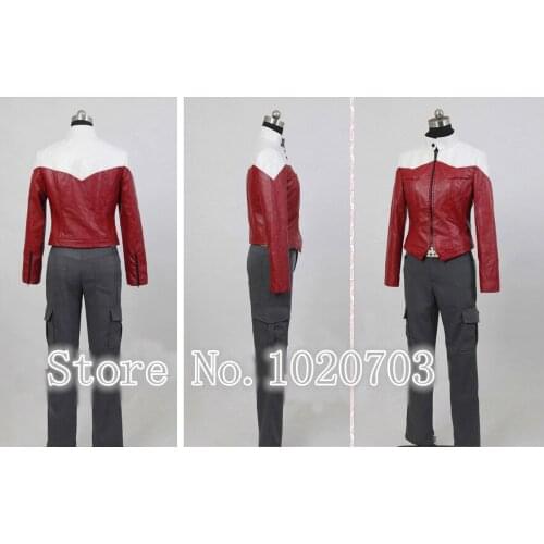 Tiger & Bunny Tiger and Bunny Kotetsu Barnaby Brooks Jr Bunny PU Jacket Cosplay Costume