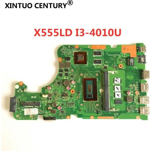 X555LD Laptop motherboard for ASUS X555LD X555LP X555LA X555L X555 Test onboard mainboard 4G RAM I3-4010U GT820M 100% TEST OK