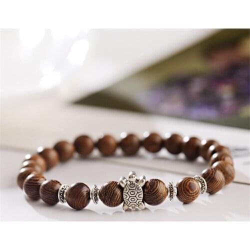 Many Styles Men Women Cross Beaded Bracelet Tibet Buddhism Buddha Natural Wenge Wood Beads Rosary Bracelet Unisex Jewelry Gifts