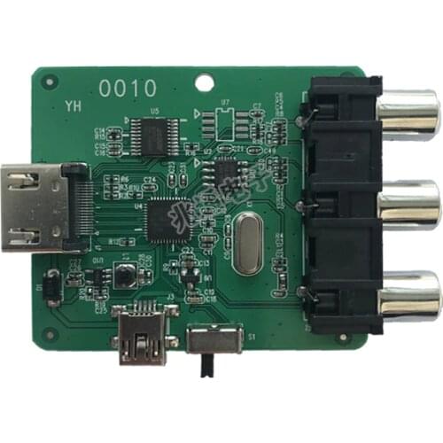 MS1836 chip / HDMI to CVBS AV chip / HDMI to CVBS converter / HDMI to AV development board
