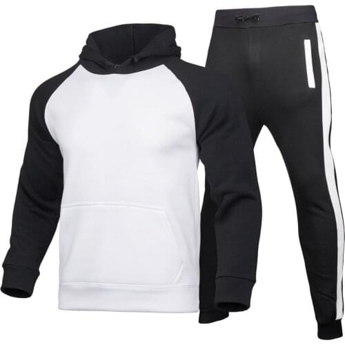 2021 New Spring And Autumn Trend Sweater + Fashion Pants Jogging Sports And Leisure Mens And Womens Hooded Sweater Suit
