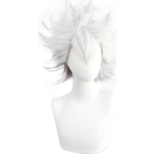 Anime Twisted Wonderland Cosplay Jack Wig Halloween Carnival Wigs Cosplay Prop+Free Wig Cap