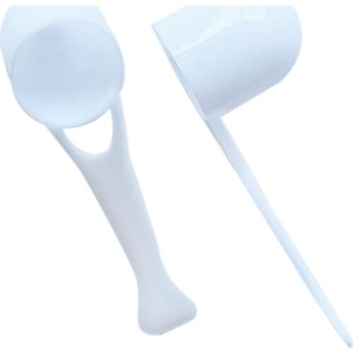 8g / 16ML Plastic Measuring Scoop 8 gram PP Spoon for medical milk powder Liquid - white 200pcs/lot Free shipping