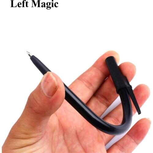 Bendable Pen Magic Tricks Soften And Harden Pen Close Up Magic Props Mentalism Comedy Stage Magic Accessories E3047
