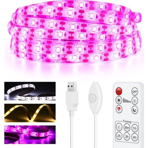 LED Strip Light USB 2835 DC5V Flexible LED Light Tape Ribbon Pink White Warm White 0.5-5M TV Desktop Screen Backlight Diode Tape