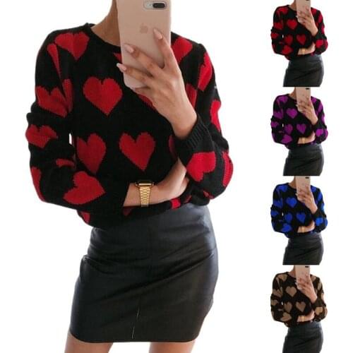 Sweater Clothes 2021 Winter warm clothes long sleeved O-Neck Casual Sweaters For Women Knit Fashion Spring Fall Loose Sweaters