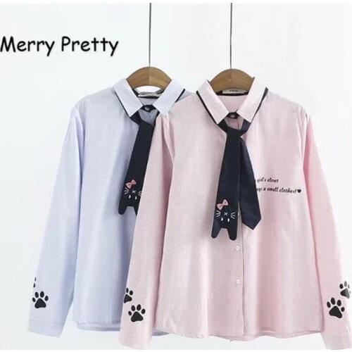 XUANHAO Women's Striped Shirts