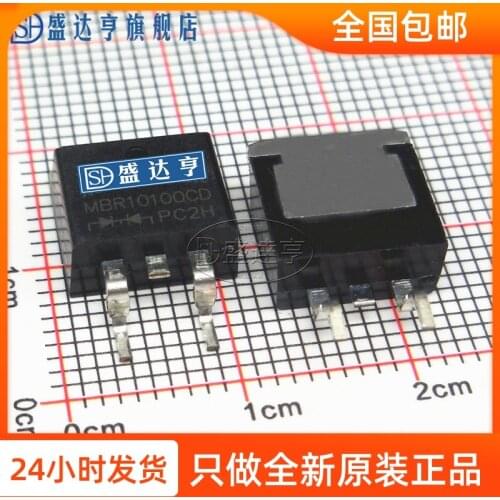 MBR10100CD MBR10100 10A 100V TO220 DIP Schottky Barrier Diode