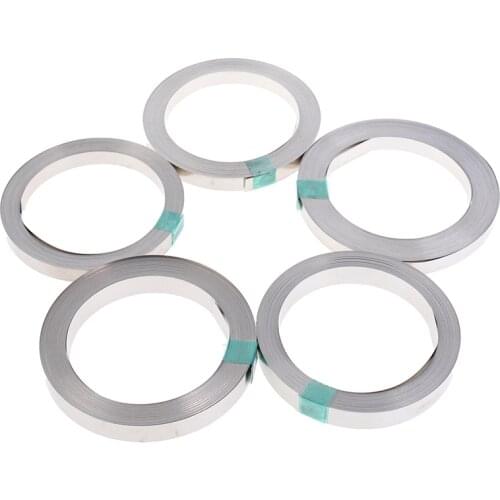 2020 1 Roll 10m Li-ion Battery Nickel Sheet Plate Nickel Plated Steel Belt Strip Connector spot welding machine Battery welders