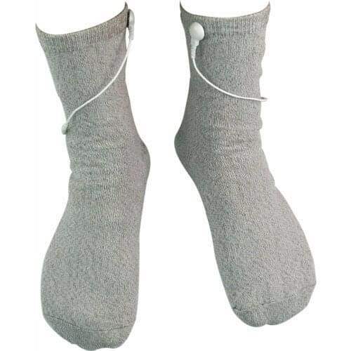 5Pairs/Lot Health Care Electrode Conductive Sock Tens Massage For Eletrotherapy Muscle Pain Relief Use With Therapy Machine