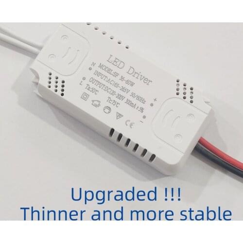 LED Driver Adapter For Lighting 8-24W 25-36W 60W 80W Crystal lamp dining room lamp living room lamp constant current transformer
