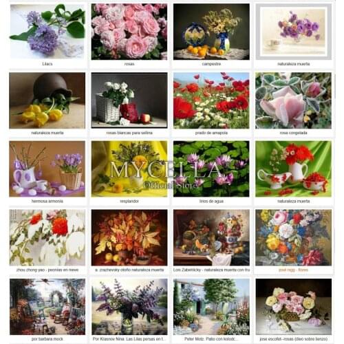 Full Round 5D Diy Diamond Embroidery Cross Stitch Crystal Mosaics Decorative Diy Diamond Painting Flower Oil Painting Needlework
