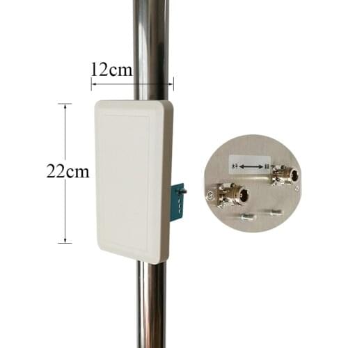 2x12dBi wifi antenna Dual polarization 2.4g antenna indoor ourdoor Wall Mount Patch Panel Flat Antenna high quality