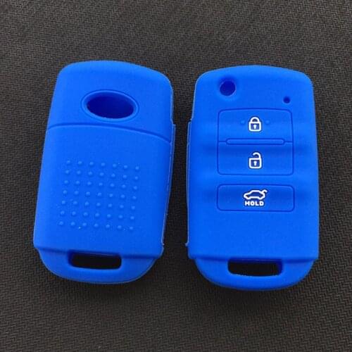 3 button Silica Gel Car Key Case Cover for KIA Sorento K900 New K7 Cadenza key