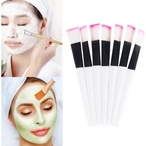 2pcs Professional Makeup Brushes Face Mask Brush Mud Mixing Brush Facial Cosmetic Beauty Skin Care Tools Brochas Para Maquillaje