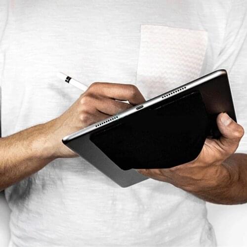 Adhesive Laptop Back Storage Bag Mouse Digital Hard Drive Laptop Accessories Organizer Pouch Bag