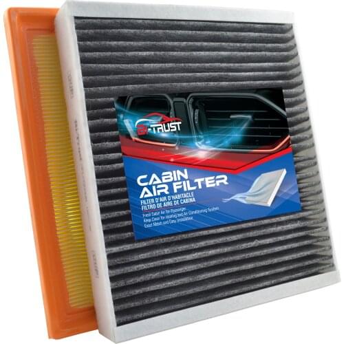 Bi-Trust Combo Set Engine & Cabin Air Filter for 2012-2019 Chevrolet Sonic L4 1.4L/2012-2018 Chevrolet Sonic L4 1.8L 13271190