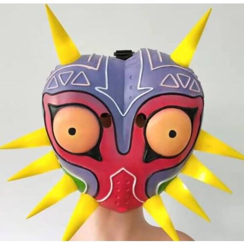 Majoras Mask Halloween Ball Masquerade Masks Latex Cosplay Props