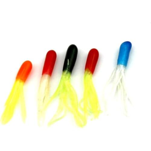 Big Sale 1pack 50g Soft Worm Lure Soft Bait Grub Worm Fishing Lures Mixed Color Fishing Lure T Tail Bait 4.5cm