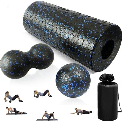Yoga Roller EPP Fitness Foam Roller Muscle Roller Extra Firm High Density for Physical Therapy Deep Tissue Muscle Massage