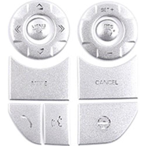 Car Steering Wheel Button Patch Trim Frame Cover for Land Rover Discovery 5 Range Rover Sport