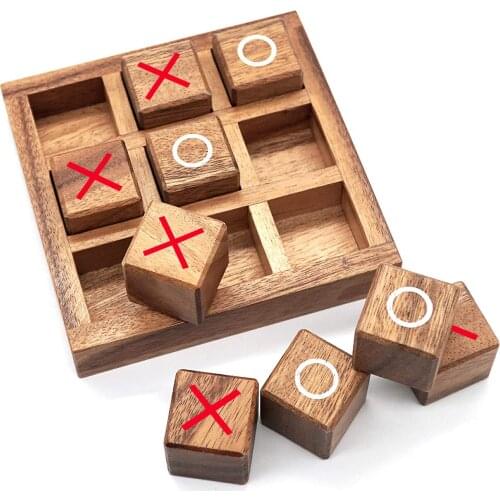XO Wood Board Game Toy Joyful Educational Toy for Kids XO Wood Board Game Toy Joyful Educational Toy for Kids
