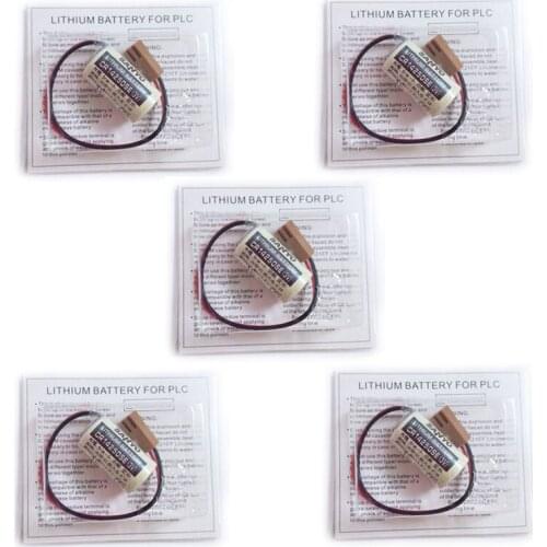 Original New Fresh For SONYO CR14250SE 3V 1000mAh CR1/2AA CR14250 14250 PLC Industrial Battery Pack with Plug