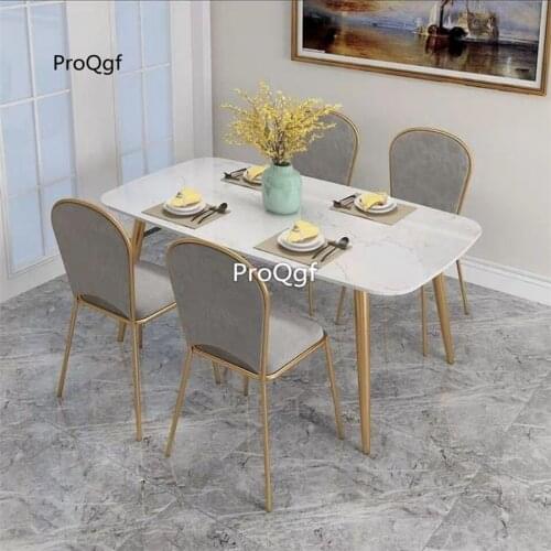 Prodgf 1 Set 120*60*75cm marble dining table