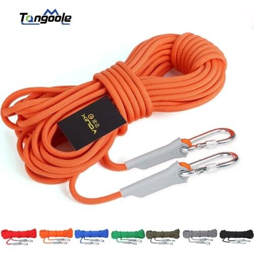 New Rock Climbing Cord Outdoor Hiking Accessories Rope 9.5mm Diameter 2600lbs High Strength Cord Safety Rope