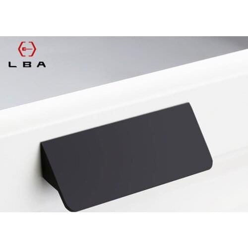 Modern Drawer Wardrobe Door Handle Aluminum Alloy Cabinet Furniture Hand Nordic Closet Door Handle Hardware Accessories