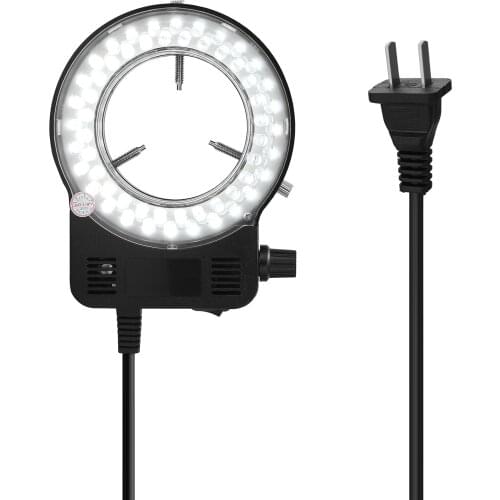 Microscope LED Ring Light Illuminator Lamp For Microscope Adjustable Circle Light Industrial microscope camera light source