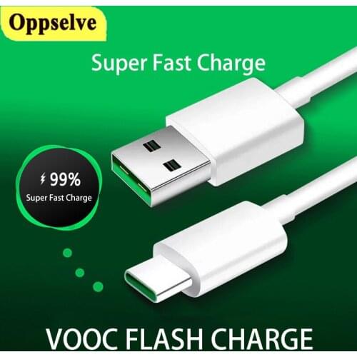 5A VOOC Flash Charger Cable for OPPO Reno K5 Super Charging Tubo Original Micro Type C Wire for Huawei P40 MediaPad Honor Cord