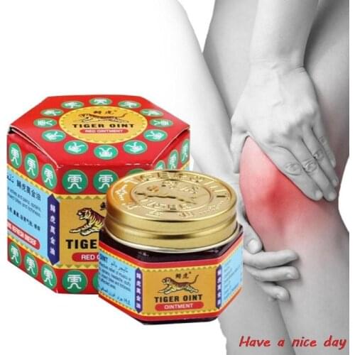1pc 100% Original Tiger Balm Ointment Insect Bite Strength Pain Muscle Relieving Arthritis Joint Body Pain Painkiller Tool