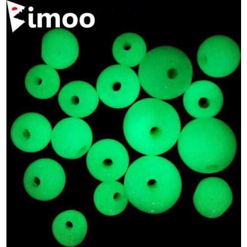 Promo 1000pcs Plastic Glowing Fishing Beads Luminous Rigging Beads Saltwater Fishing Terminal Tackle Wholesale 4mm 6mm 8mm 10mm