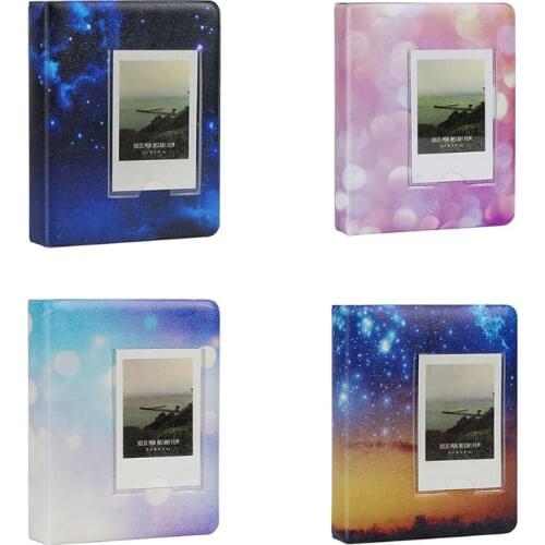 64 Pockets 3 Inch Starry Sky Photo Book Album For Fujifilm Instax Mini Films 9 8 7s 90 70 25 Name Card Holder