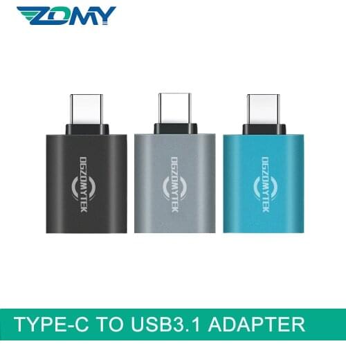 Zomy Type-C Adapter USB C to Micro Cable Connector Phone Tablet OTG Converter for Xiaomi Huawei Laptop Transfer