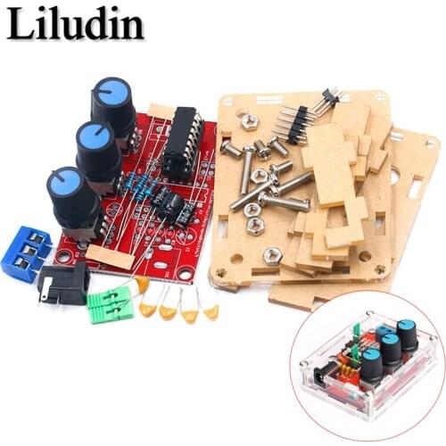 1Hz -1MHz XR2206 Function Signal Generator DIY Kit Sine/Triangle/Square Output Signal Generator Adjustable Frequency Amplitude