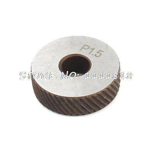 Diagonal Coarse 1.5mm Pitch Linear Knurl Wheel Knurling Roller 1 pair