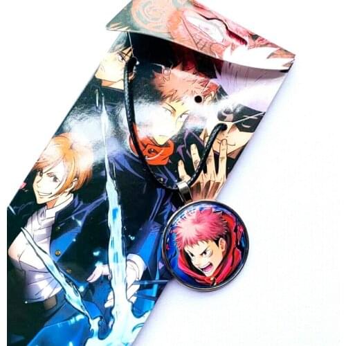 10style Anime Jujutsu Kaisen Gojo Satoru Itadori Yuji metal pendant Fashion Jewelry Necklace for Men girls kids Gift