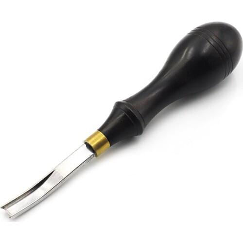 4/6/8/10mm Leather Shovel knife Edge Trimming Tool Sandalwood Wide Shovel Blade DIY Leather Craftwork Repairing Supplies