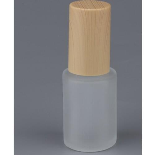 Empty Refillable Glass Pump Bottles Perfect for Lotions Creams Essential Oils, Bathroom Cosmetics Storage Container,30~120ml